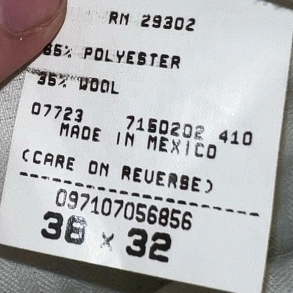 Vintage 90s Men’s Roundtree & Yorke Dress Pants - Picture 5 of 10